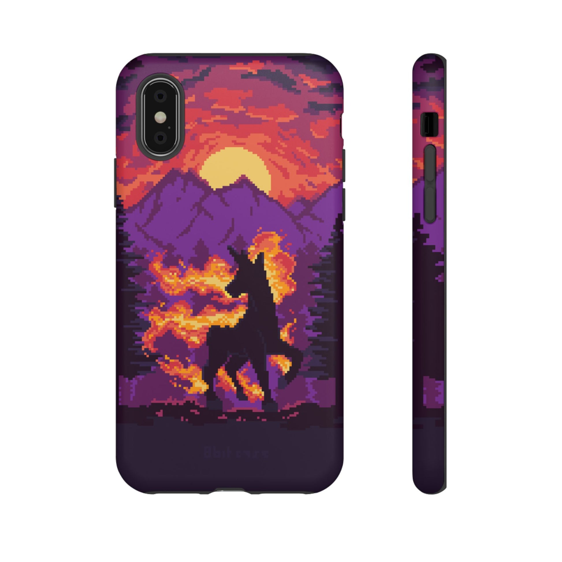 The Majestic - Retro Pixel Art Phone Case