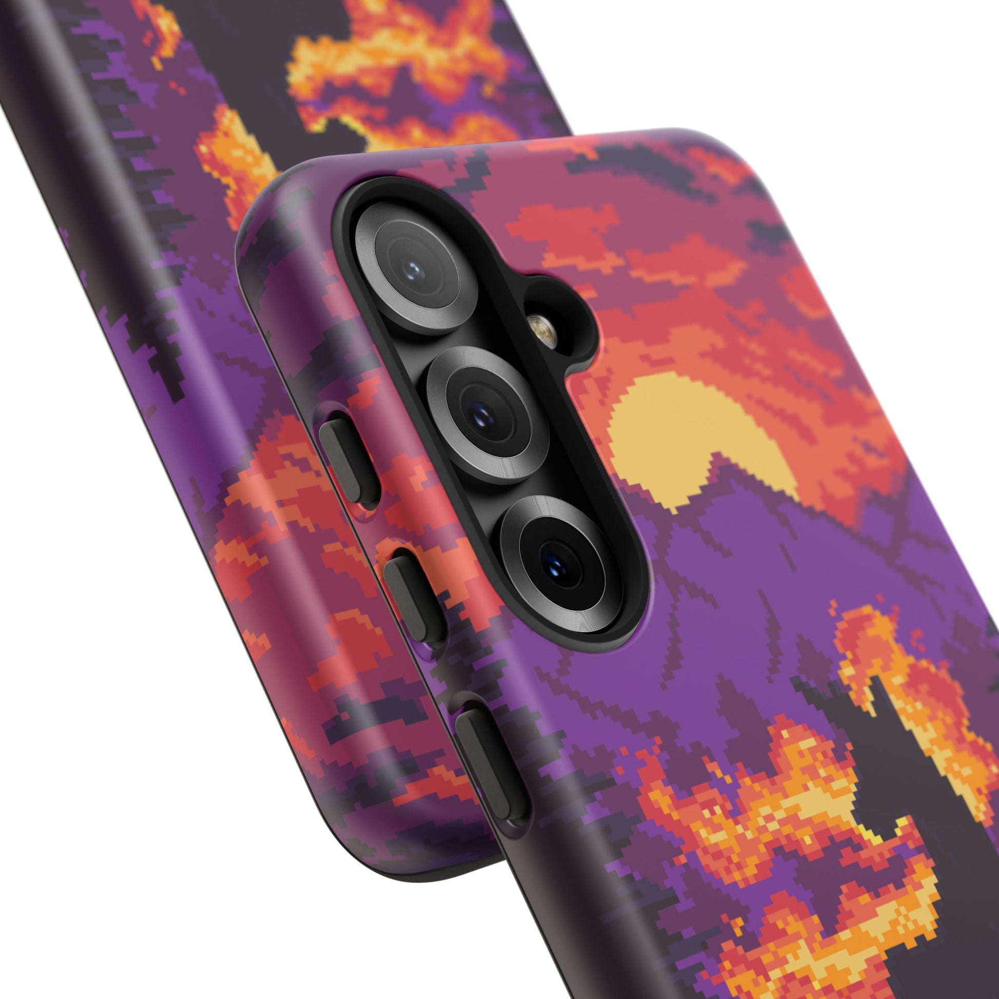 The Majestic - Retro Pixel Art Phone Case
