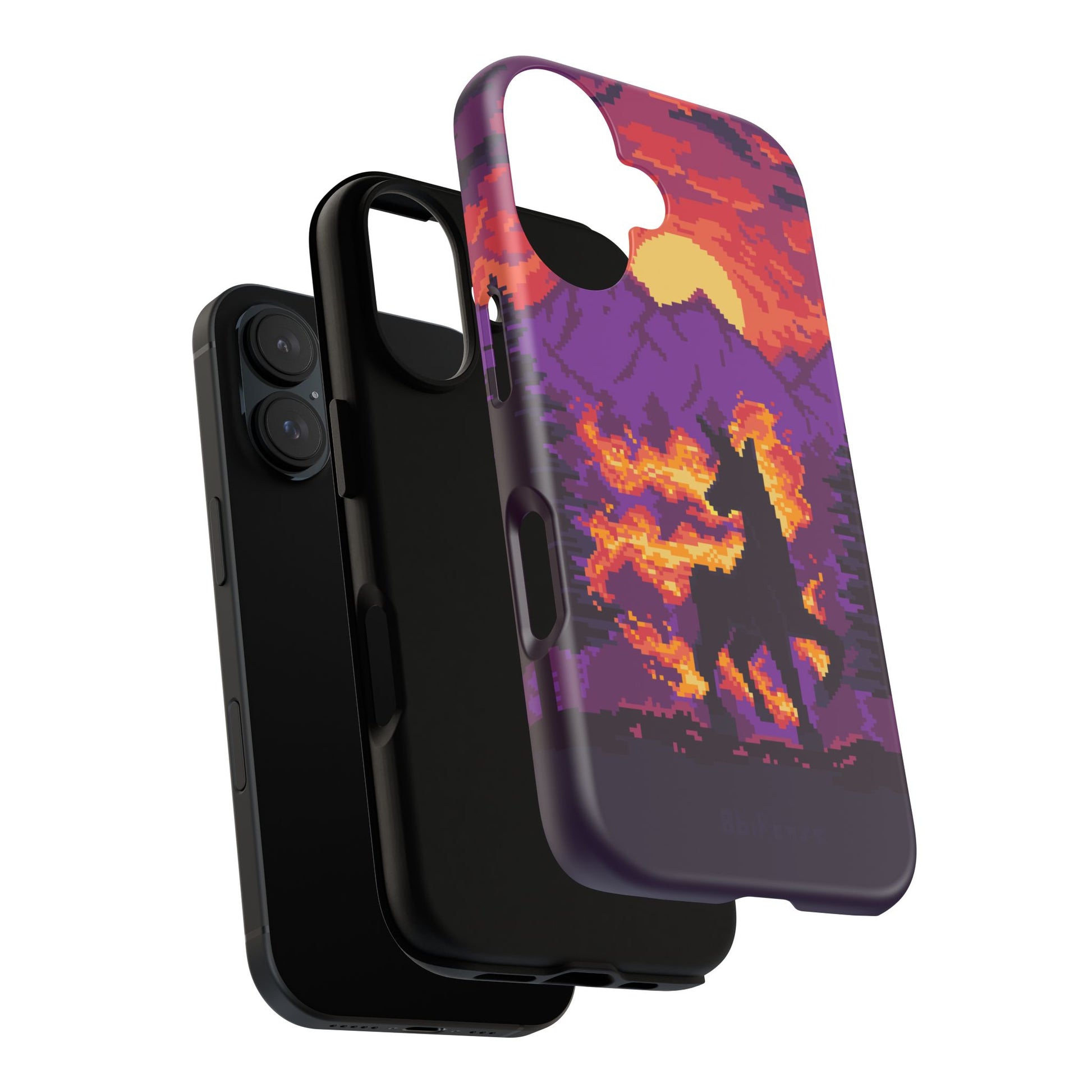 The Majestic - Retro Pixel Art Phone Case